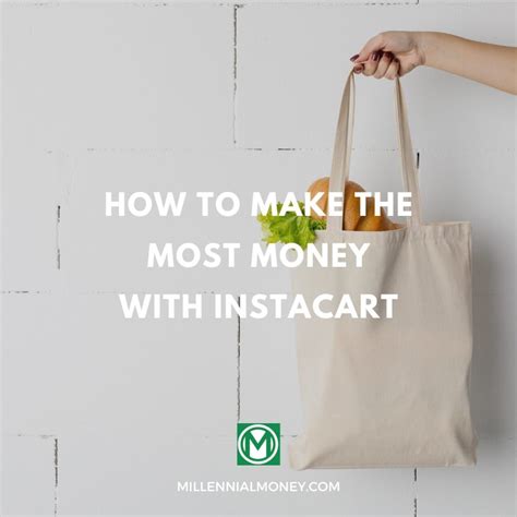 make money with instacart.